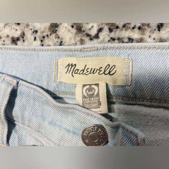 Madewell J. Crew High Rise Women Jeans Light Blue - Picture 6 of 10